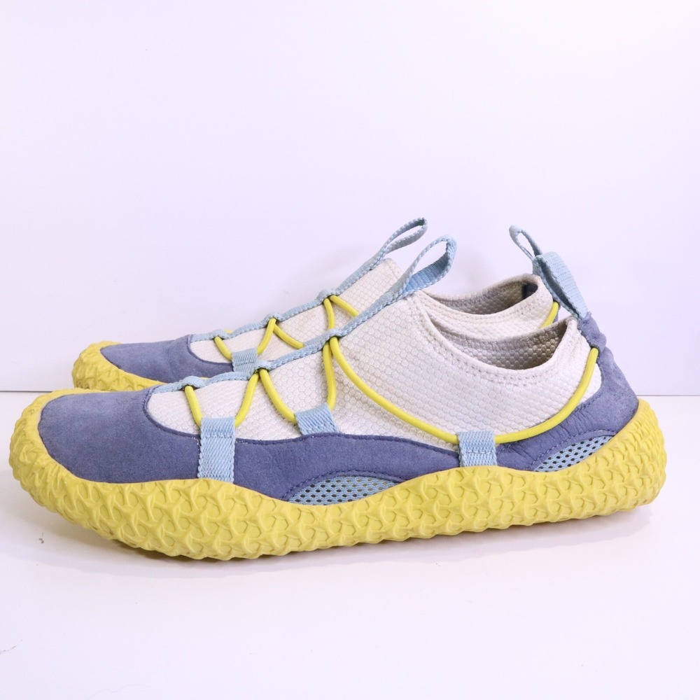 Orvis Men's Size 12 M Water Aqua Shoes OV4080 Yellow/Blue HTF